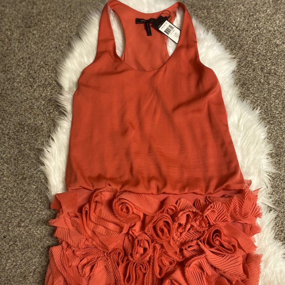 Coral dress